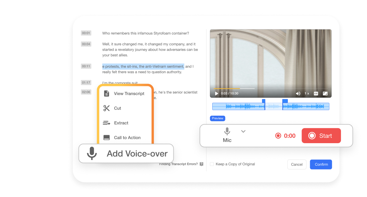 Engaging CTA Integration feature in Visla, helping Customer Success Teams direct customer actions with clear call-to-action prompts.